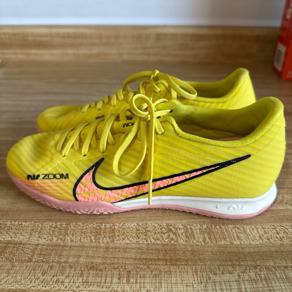 Nike Zoom Yellow and Pink Athletic Shoes